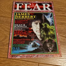 Fear Magazine No.2 September/October 1988 - Rare, Vintage