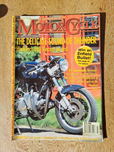 The classic motorcycle july - the,