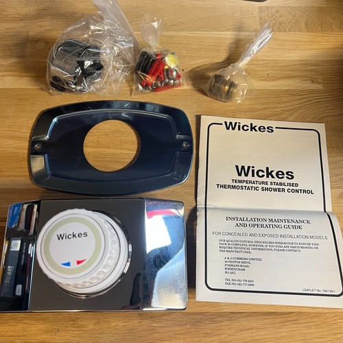 Wickes thermostatic shower - thermostatic,