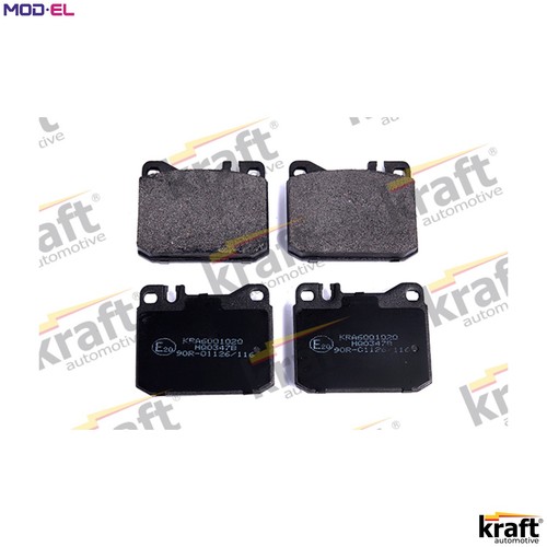Brake pad set - pad, disc