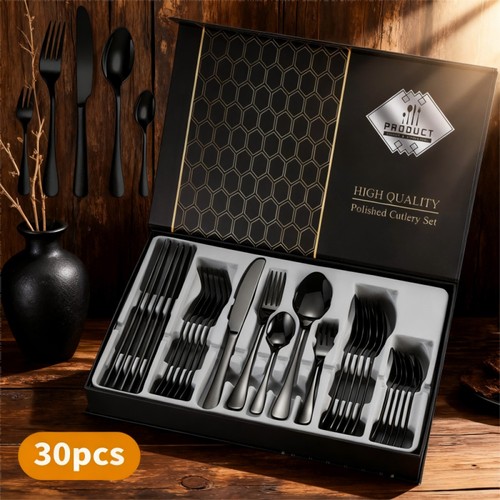 Piece cutlery set stainless - 30,