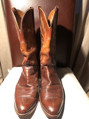 Lucchese black label vintage