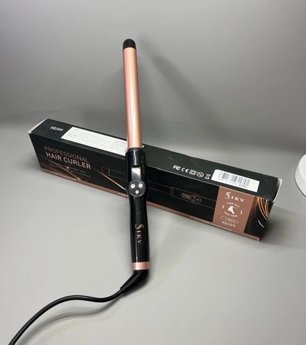 Long barrel hair curler - long, wand