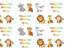 Cute Animal Safari Jungle