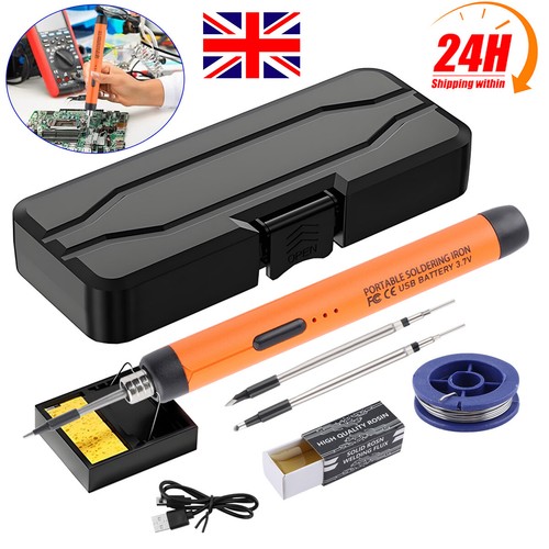 Cordless soldering iron kit - soldering,