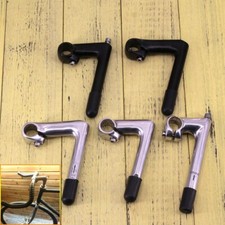 UK Aluminum Alloy QUILL STEM 25.4/22.2mm Black&Silver Fixed For 1" Steerer Fork