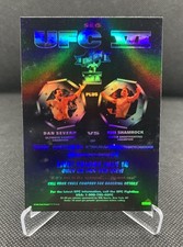 UFC 6 Fight Poster Insert 2010 Topps UFC Series 4 FPR-UFC6 Severn Vs Shamrock