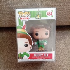 Funko Pop! Buddy Elf #484 Elf Vinyl Figure in protector 