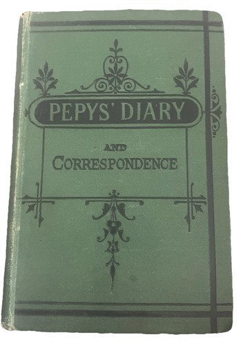 Pepys diary and correspondence - pepys,