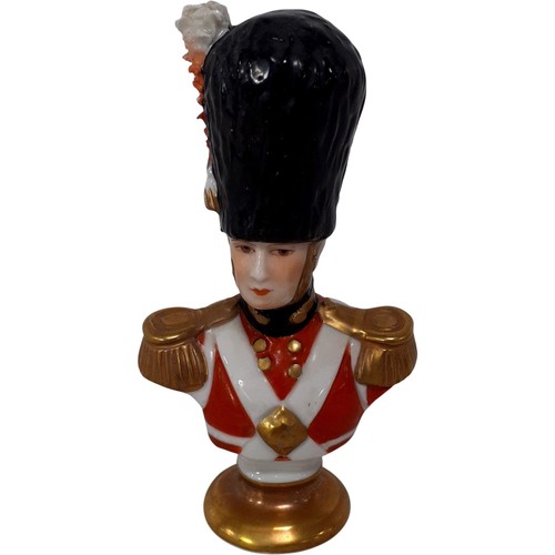 Porcelain military sergeant - porcelain,