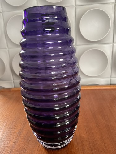 Dartington crystal ribbed - crystal,