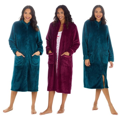 Metzuyan womens waffle - waffle, fleece