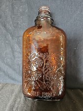 Vtg Four Roses Full Pint Amber