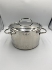 5l Stainless Steel Casserole Pot Heavy Base 22cms 
