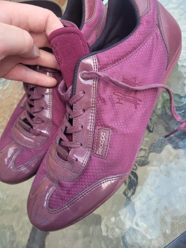 Cruyff burgundy trainers - cruyff,