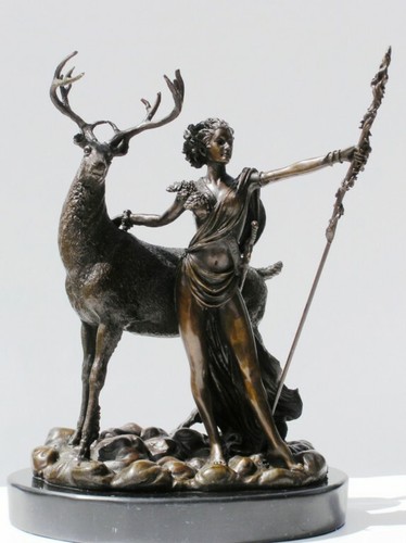 Nude girl warrior - nude, with