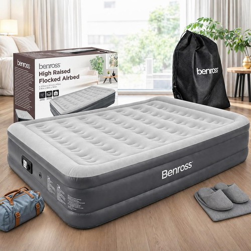 Double airbed inflatable - double,