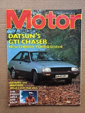 NISSAN CHERRY TURBO MOTOR