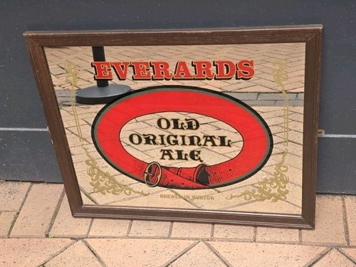 Large vintage everards beer - everards,