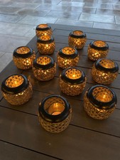 Set Of 12 Large Sienna Black