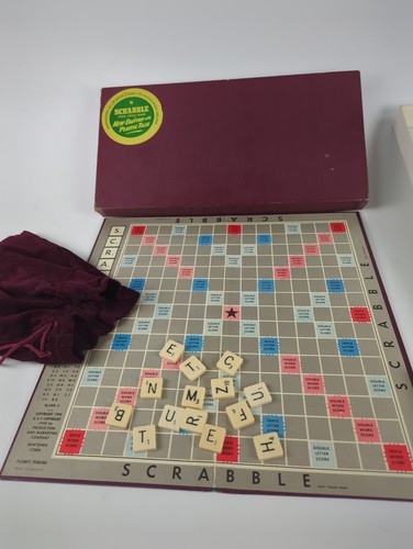 Vintage 1950s scrabble w - 1950s,