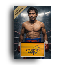 MANNY PACQUIAO HAND SIGNED