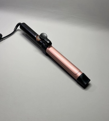 Hair curling iron wand tongs - iron,