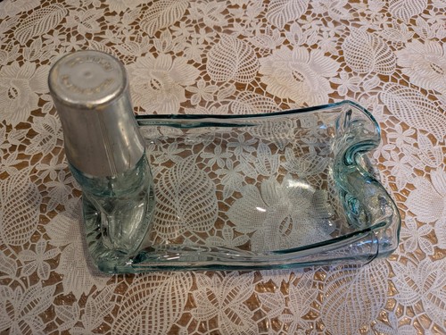 Teachers whisky ashtray melted - teachers,