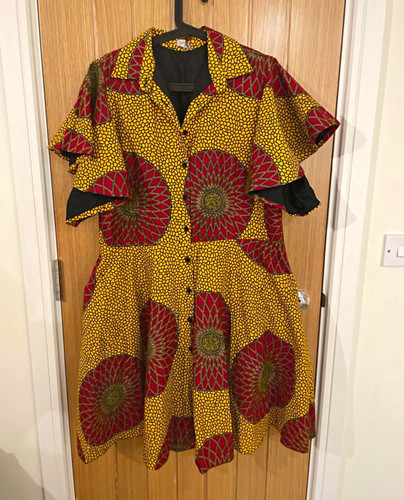 Grass fields african wax print - grass-fields,