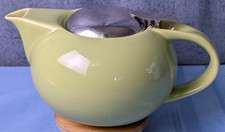 Teavana Green Porcelain Teapot