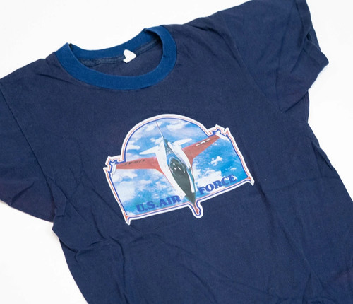 True vintage usaf 70s single - vintage,