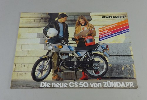 Zündapp moped brochure - cs,