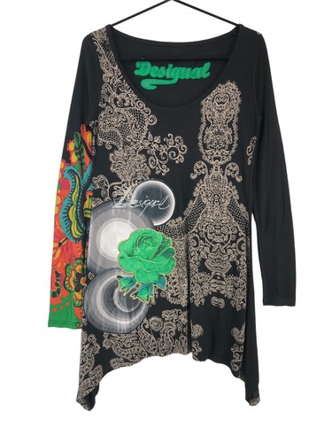 Desigual neck long sleeve - desigual,