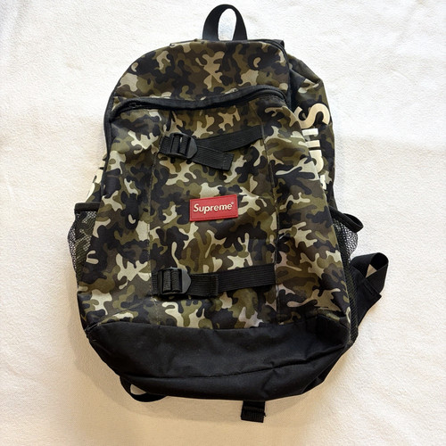 Supreme camo backpack - camo, bag