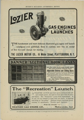 1901 lozier gas engines - 1901, &