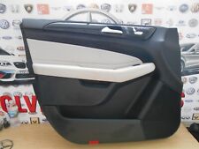 MERCEDES BENZ GLS W166 350D 2017 PASSENGER SIDE FRONT DOOR CARD LEATHER