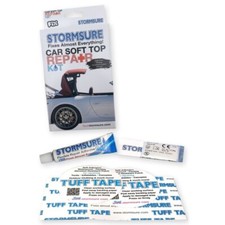 Car Soft Top Roof Convertible Hood Repair Kit Includes Patches & Glue Stormsure