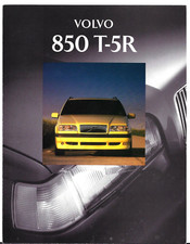 Volvo 850 T5 R Limited Edition 1994 UK Market Foldout Brochure Saloon Estate