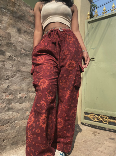 Unisex hippie pants sun - hippie, &
