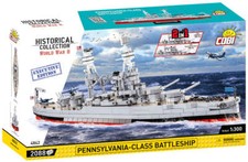 Executive Edition - 2 in 1 Pennsylvania-Class Battleship - COBI 4842 - 2100 Bric