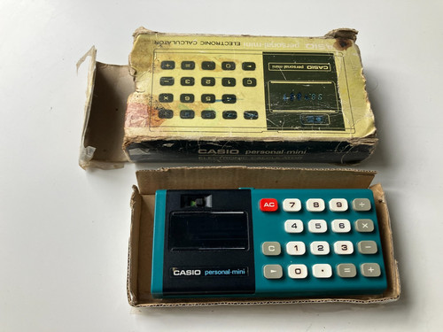 Casio calculator 607 - casio, cm-607