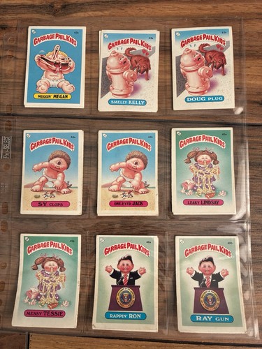 Garbage pail kids series - garbage, uk