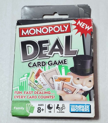 Monopoly deal family card game - family,