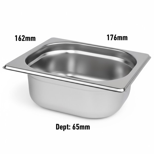Gastronorm pan stainless - gastronorm, 1/6