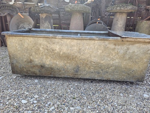 Galvanize garden planter - galvanize,