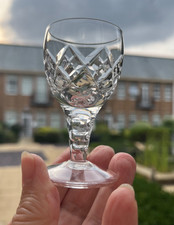 Set of 6, Stuart Crystal Beau Cordial Glasses, 3”, Pristine