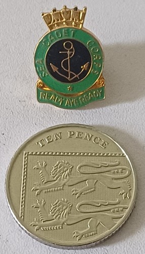 Sea cadet corps pin badge - sea,