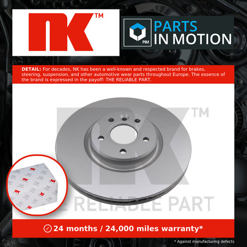 Brake discs pair vented - brake,