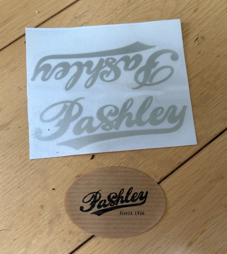 Pashley bicycle decals - pashley,