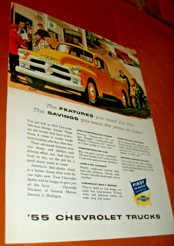 1955 chevy pickup truck - (1954),